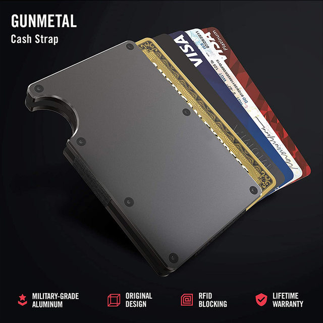 Card Holder Aluminium Case And Money Anti Theft RFID Designer Luxury For Men Porta Credencial Tarjetero Wallet Male Slim Case_voghion.com