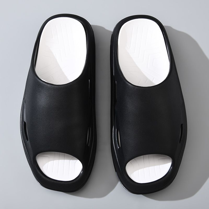 Balai serpillère cool, antidérapant, respirant, semelle épaisse, hauteur accrue, EVA, sensation de marcher sur des excréments, traînée droite d'été,_voghion.com