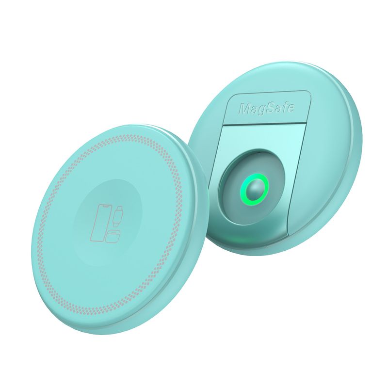 En ny grænseoverskridende tre-i-én magnetisk trådløs oplader med hurtig opladning, 15 W cirkulært beslag trådløs oplader_voghion.com