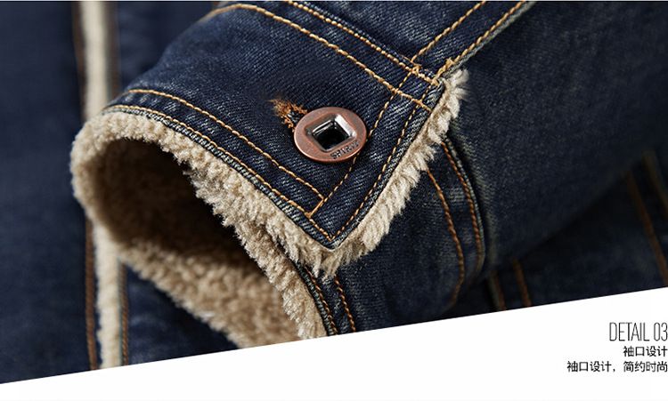 Men's denim jacket plus size jacket_voghion.com