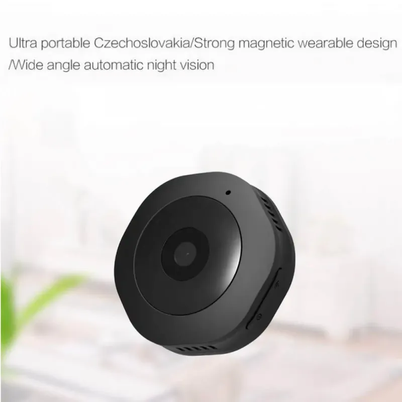 4K 1080p HD Mini Wifi Camera Smart Home Night Vision Wireless Surveillance Camcorder Portable Remote Monitor Invisible_voghion.com