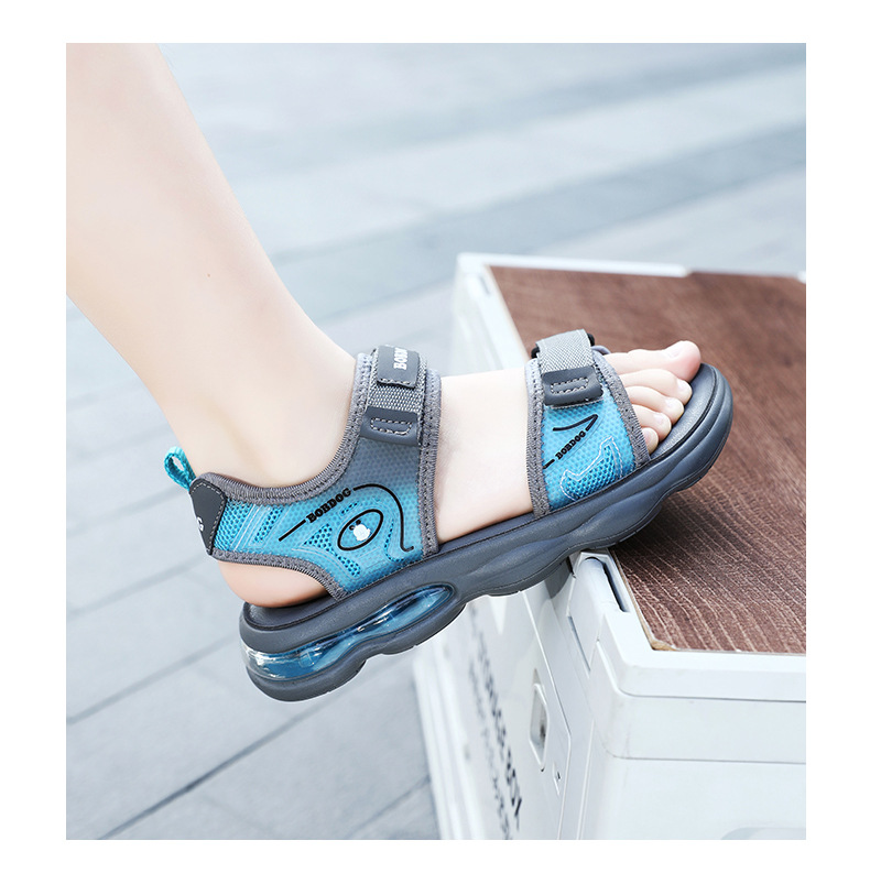 Mother&Kids Boys' shoes Summer light cushioned beach shoes for kids with soft soles open-toed sandals for kids_voghion.com