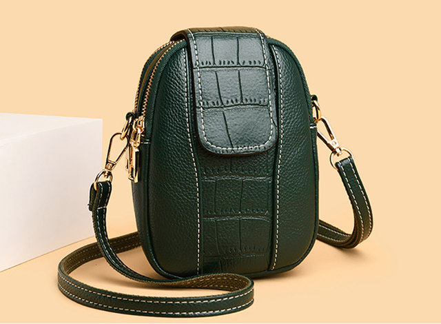 Borse a tracolla in morbida pelle per donna Borsa a tracolla con nappe tinta unita di alta qualità Borse a tracolla per cellulare retrò_voghion.com