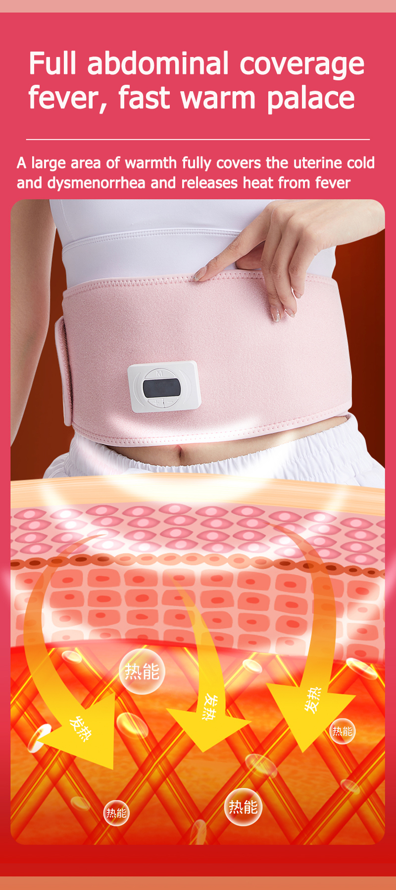 Cintura EMS riduzione della pancia massaggiatore dimagrante adesivo muscolare riscaldamento vibratore vita agitazione massaggio hine donne mestruali_voghion.com