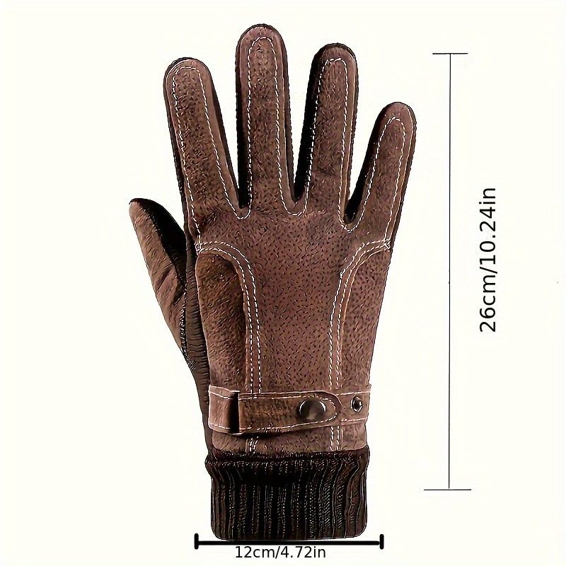 1/2 paire de gants tricotés à enfiler pour écran tactile, coupe-vent et chauds, pour la course à pied, le cyclisme et la randonnée par temps froid en hiver_voghion.com