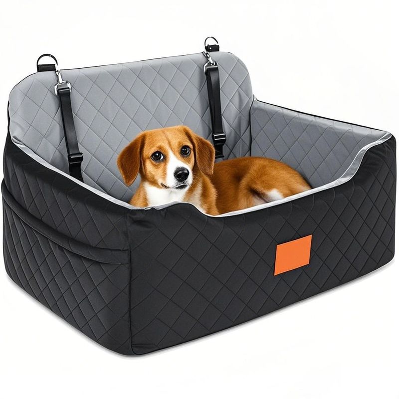 Haustier Schlafen Hinten Kissen Dual-use-Matte Für Haus Und Sitz Auto Träger Hundebett_voghion.com