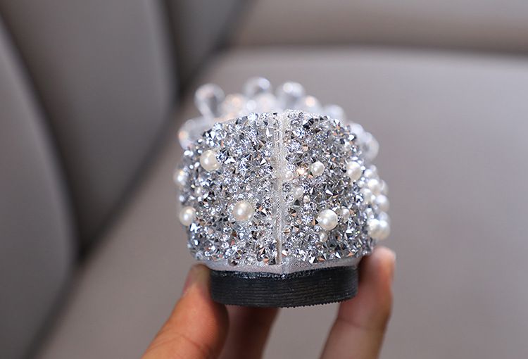 Dziewczęce Dziewczęce Księżniczka Diamentowe Pojedyncze Buty Buty do Tańca Pokazowego_voghion.com