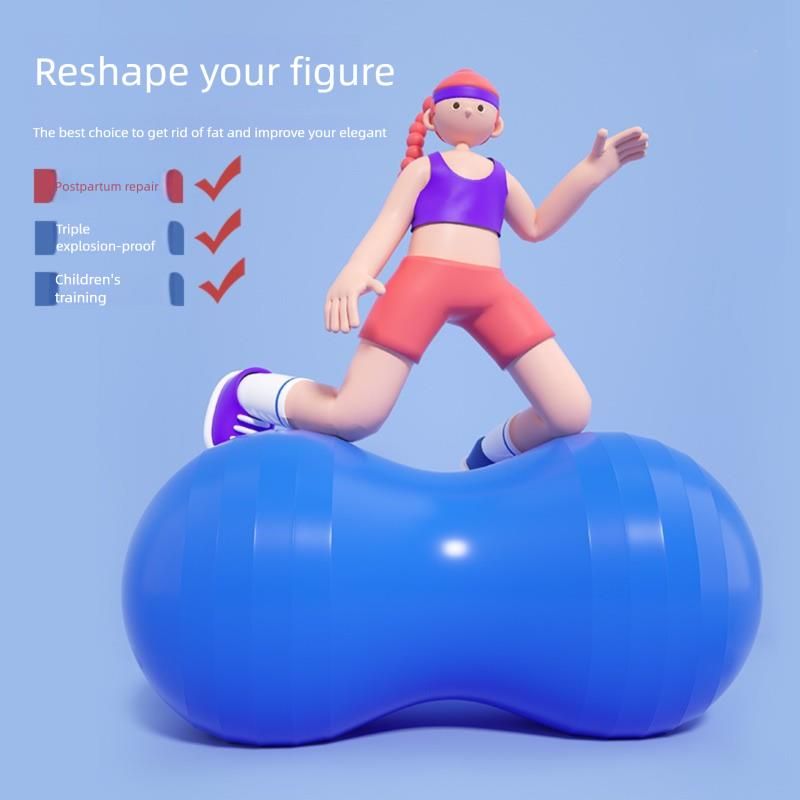 Capsula per massaggio con arachidi addensate, palla per esercizi yoga all'aperto e a casa per bambini_voghion.com