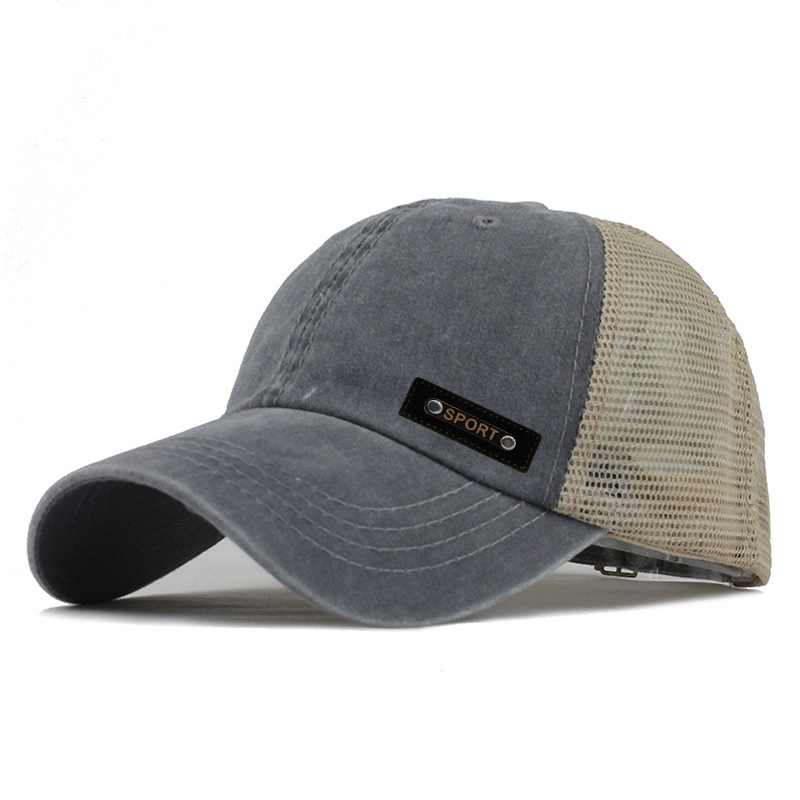 Cappellino da baseball con snapback, da uomo e da donna, in cotone lavato, con visiera, da pesca, con papà_voghion.com