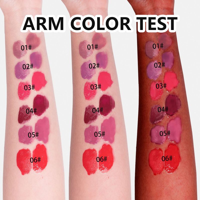 SHCOETY Lollipop Set - Double-Ended Matte & Shimmer Lip Gloss Duo - Pearl Fine Shimmer, Non-Stick Cup, Layerable Lip Glaze_voghion.com