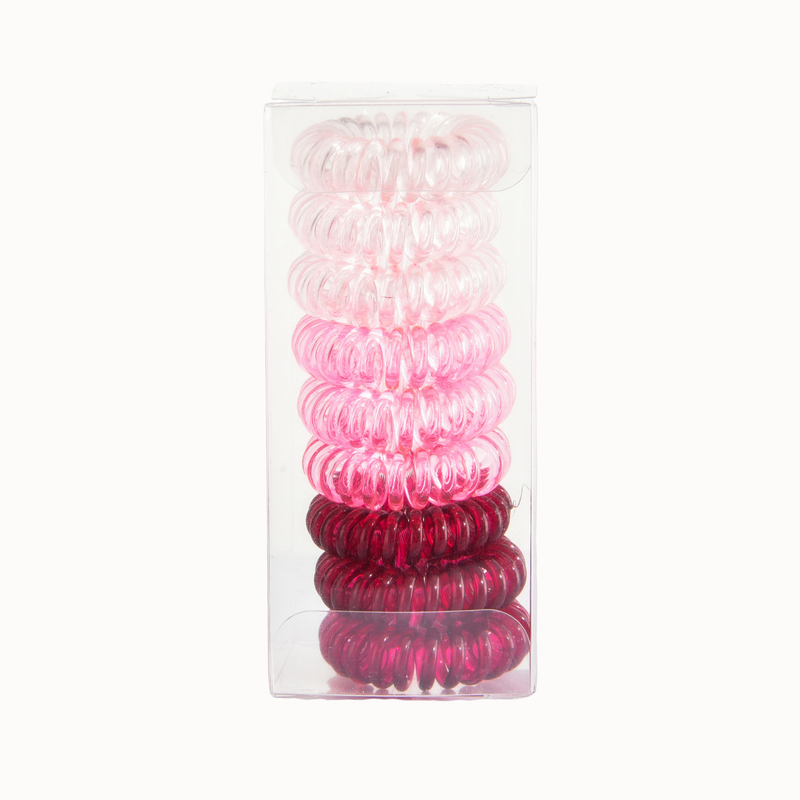 Elastici per capelli a spirale da 9 pezzi senza piega, elastici per capelli a spirale, elastici per capelli con cavo telefonico, elastici per coda di cavallo da donna_voghion.com