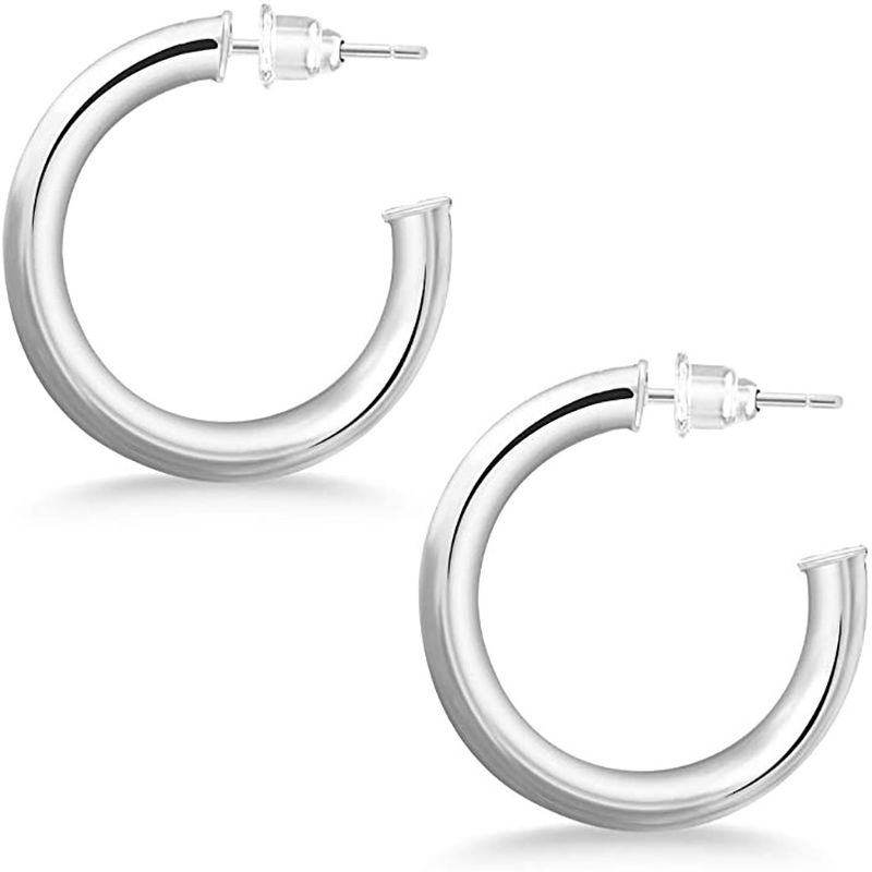 C-förmige Ohrmanschette 14K Ohrringe Creolen Schmuck_voghion.com
