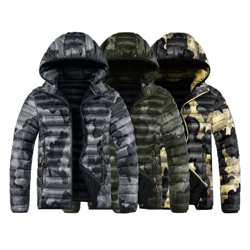 Leichte Militärjacke für Herren – Winter-Tarn-Kapuzenmantel mit abnehmbarer Kapuze und dicker Baumwollpolsterung (M-4XL)_voghion.com