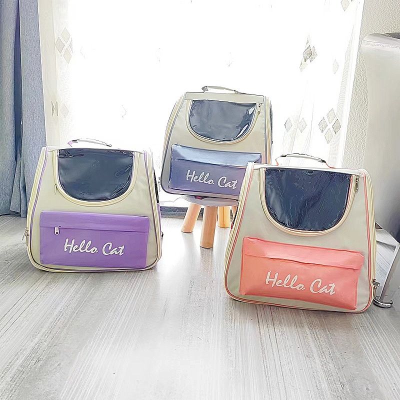 Neue tragbare Schultertasche mit Alphabet-Katzenmotiv für ausgehende Raummodule, große Kapazität, atmungsaktive Reisetasche für Haustiere_voghion.com