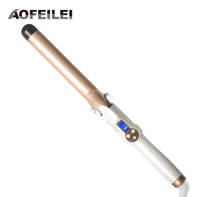 New 30% discount Real 2023 Electric Professional Ceramic Hair Lcd Curler Roller Curls Wall Waver Fashion Styling Tools_voghion.com