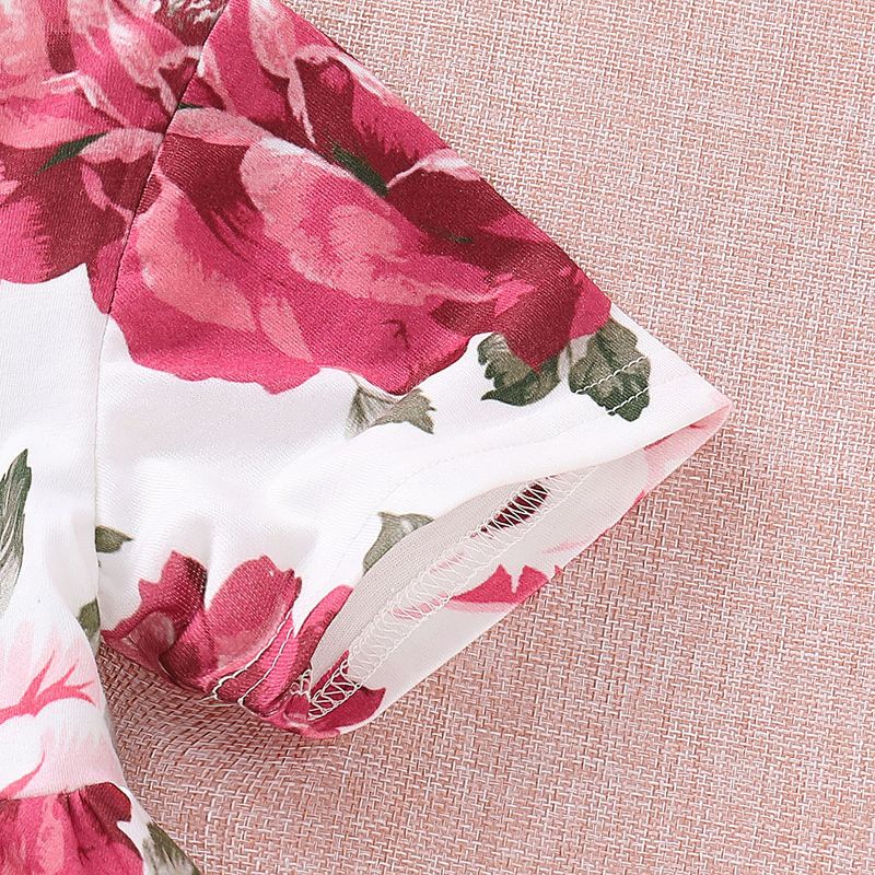 Mutter & Kinder Frühling und sommer mädchen denim casual anzug kurzarm rock jeans ein stück drop verschiffen kreuz-grenze_voghion.com