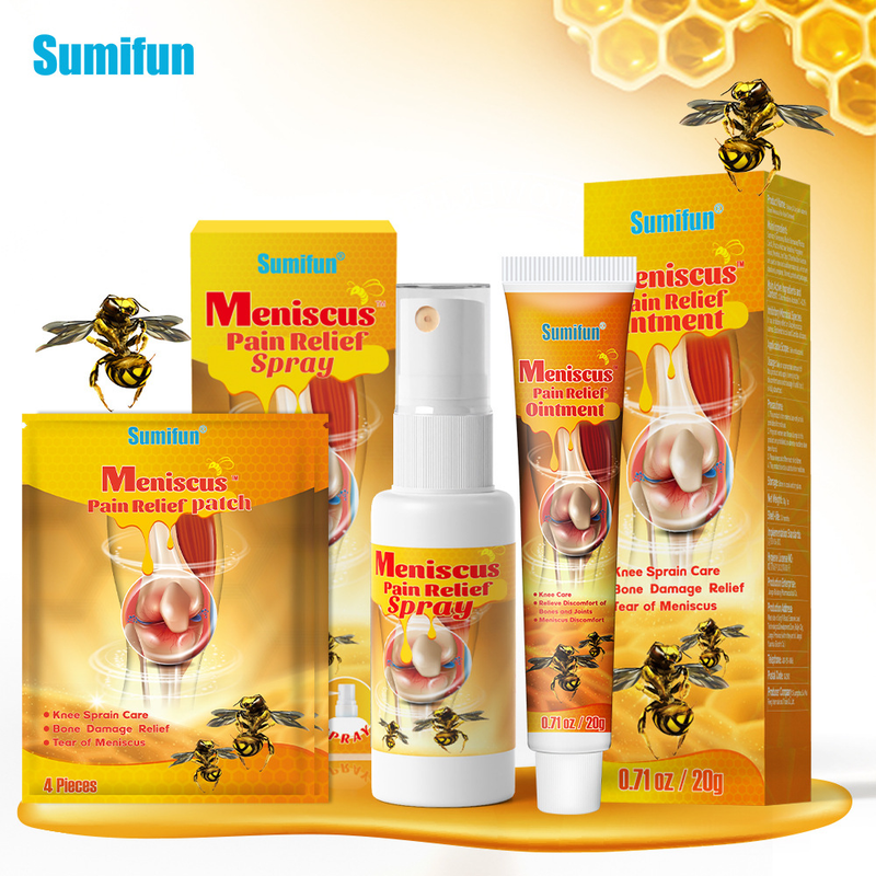 Venom Bee Activating Meridian Series Set Pressetyp Spray Massagecreme Patch_voghion.com