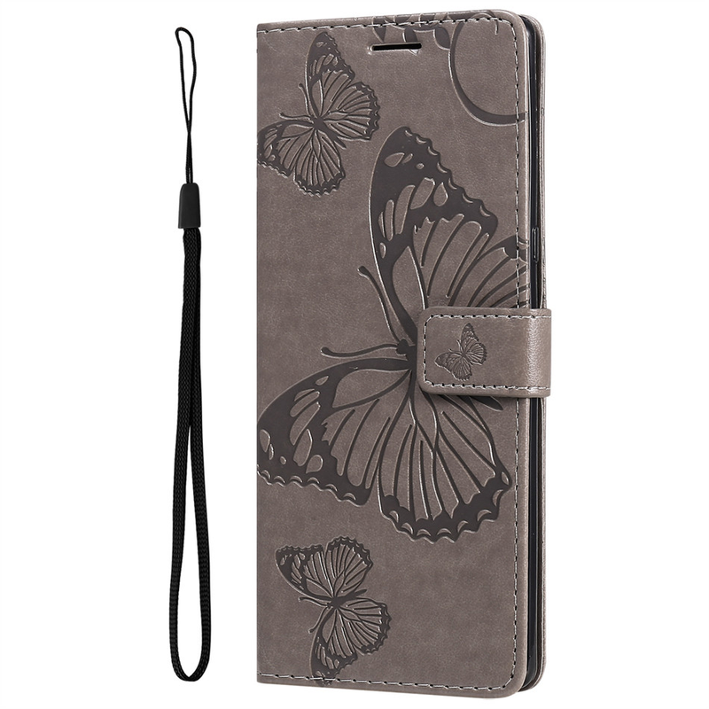 Custodia in pelle portafoglio carino farfalla per Nokia G10 G11 G20 G21 G50 C10 C20 X10 X20 6.3 3.4 2.4 2.3 1.3 6.2 Slot per schede Fondo_voghion.com
