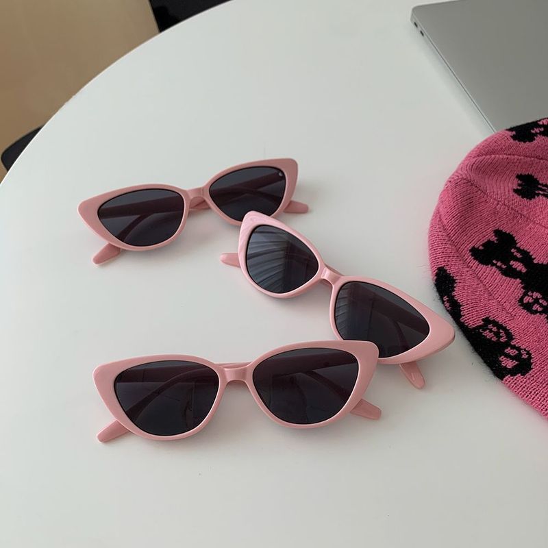 Rosa Katzenaugen-Sonnenbrille für Damen, braune Sommersonnenbrille, neue High-End-Sonnenbrille für Herren, Sonnenschutz, Internet-Berühmtheit, Retro-Modebrille_voghion.com