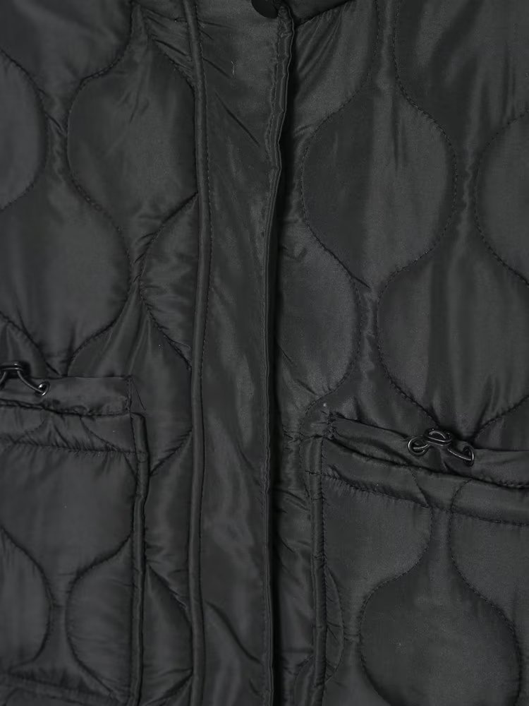 2024 Spring New Stand up Collar Cotton Loose Fit Short Coat Women's E73093Q_voghion.com