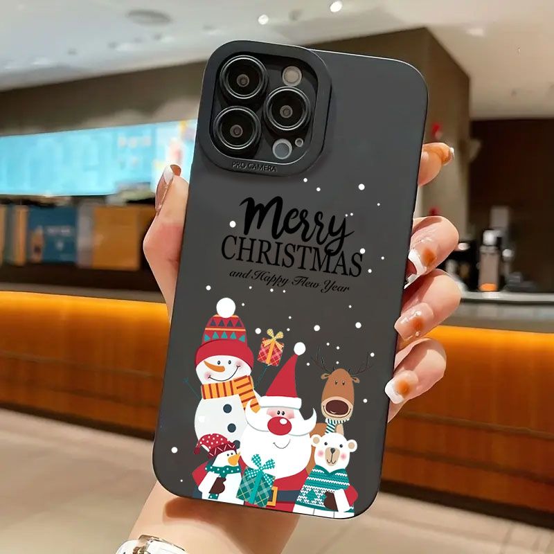 Husă de telefon TPU cu model de Crăciun pentru Xiaomi Redmi Note 13 12 11 Pro Plus 5G 12S 11S 11 10S Redmi 13C 12 4G Husă moale din silicon_voghion.com