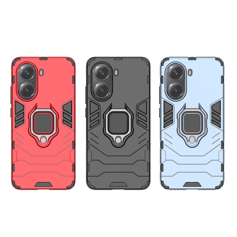 Kickstand Phone Case For Xiaomi Poco X7 Pro Cover With Ring Magnetic Bracket Shell Fundas Coque_voghion.com