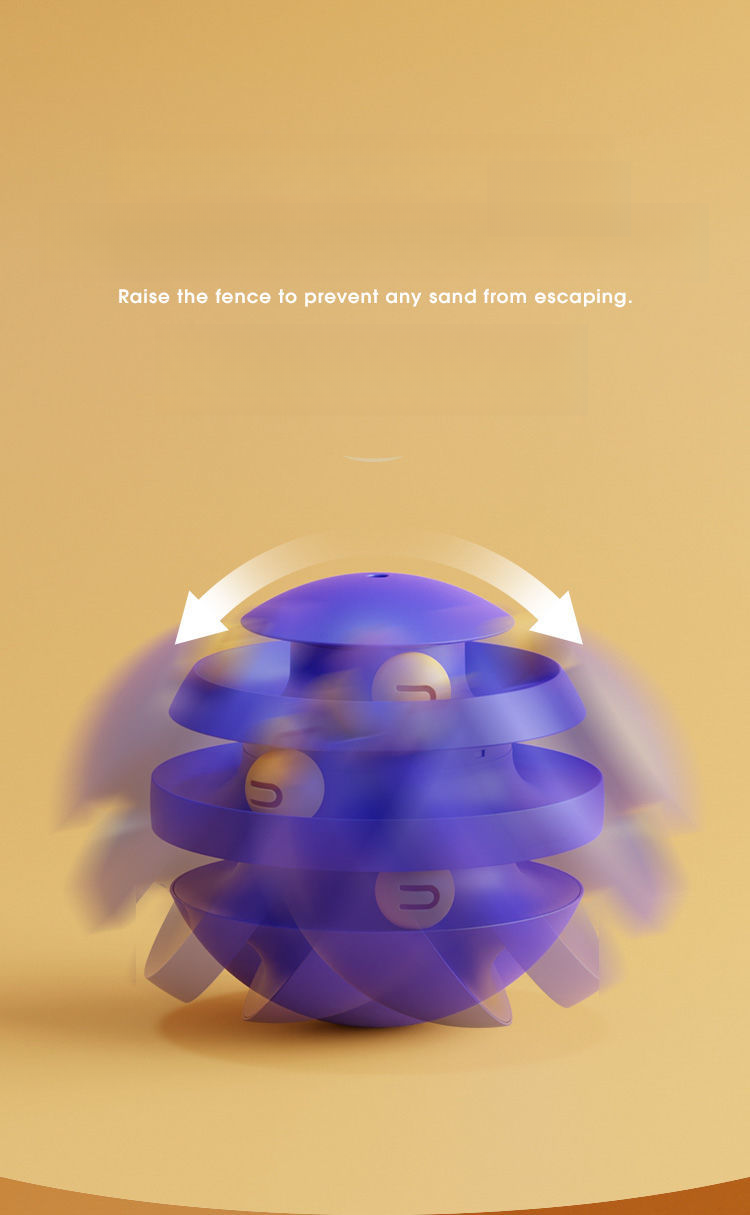 Rotating Tumbler Kitten New Cat Toy Supplies Pet_voghion.com