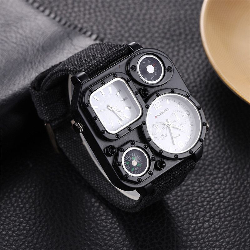 Cool Quartz Outdoor Yürüyüş Pusulası, Erkek Saati, Ortaokul Öğrencisi, Niş Özel Kuvvetler Asker Saati_voghion.com