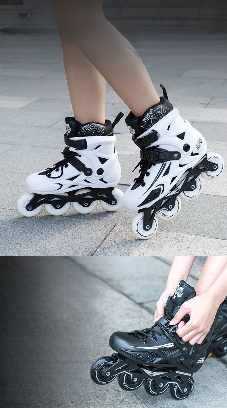 Pattini da velocità in linea per adulti, per uomini e donne, pattini a rotelle professionali_voghion.com