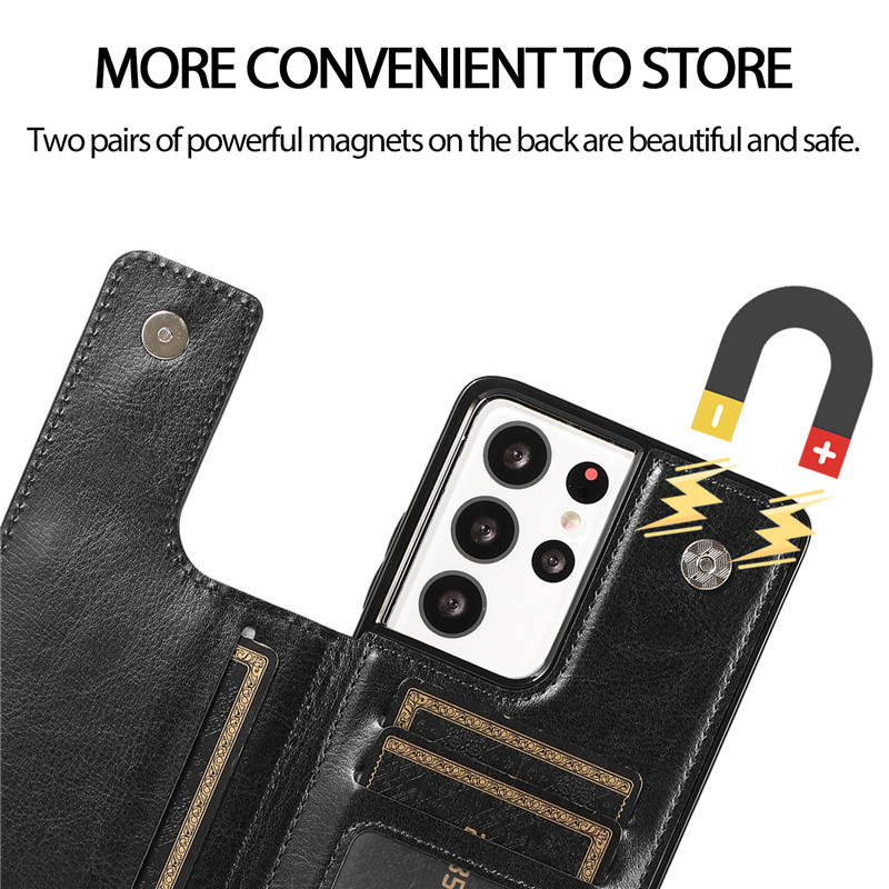 Carteira Carteira Case de Telefone Fir Samsung Galaxy A52 A72 A12 A90 A51 A71 A50 A70 A32 A42 A40_voghion.com