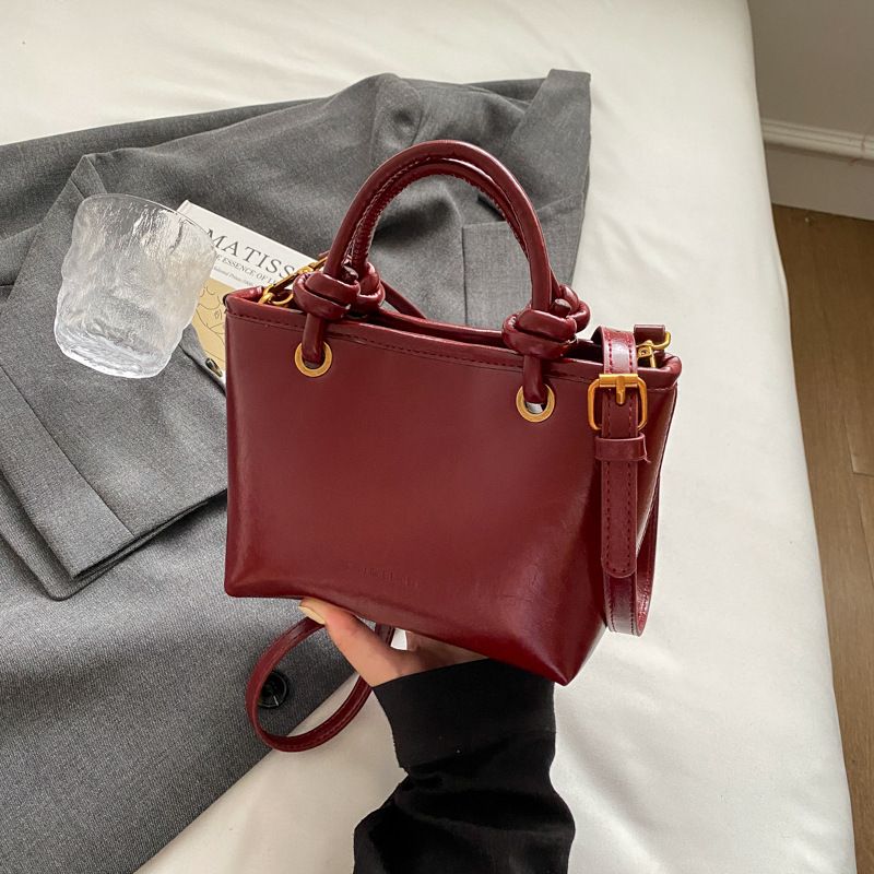Herbst Winter Melad Damen 2024 Neue Mode Trendy Handheld Bucket High-End Vielseitige Umhängetasche_voghion.com