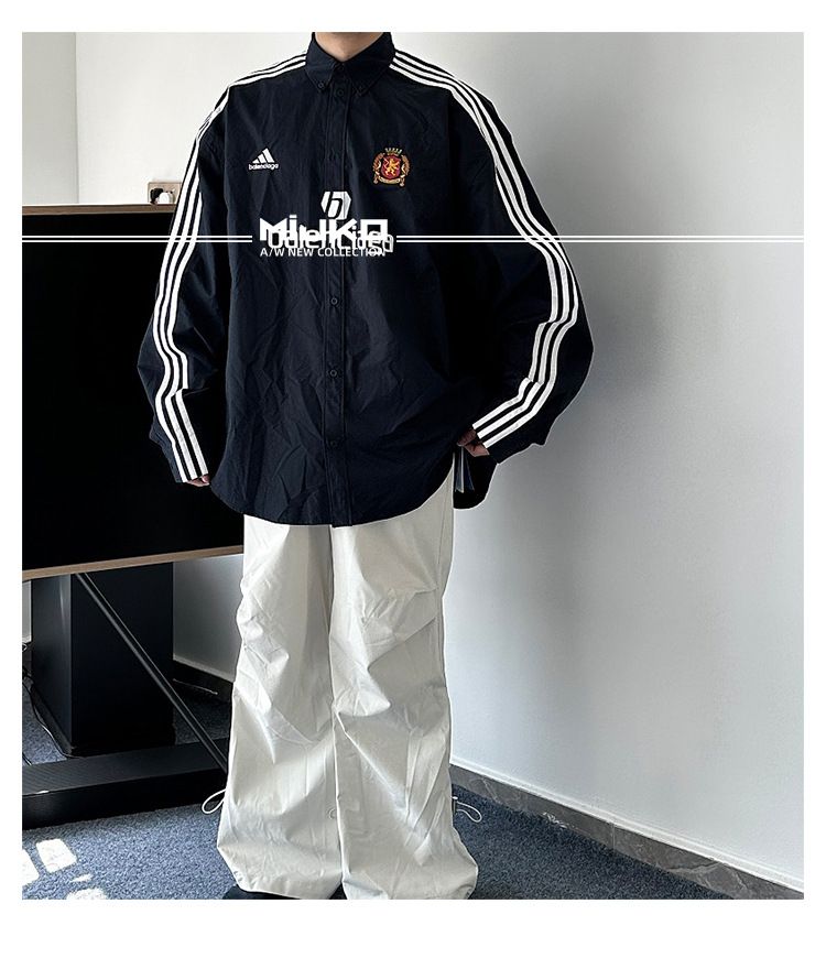 Pantaloni da sci urbani funzionali a gamba larga con coulisse per uomo e donna, pantaloni casual bianchi con pieghe al ginocchio dello stesso stile_voghion.com