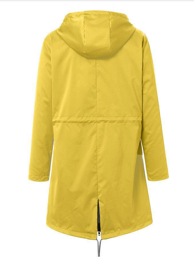 Women's zipper jacket three-in-one outdoor hooded mountaineering jacket_voghion.com