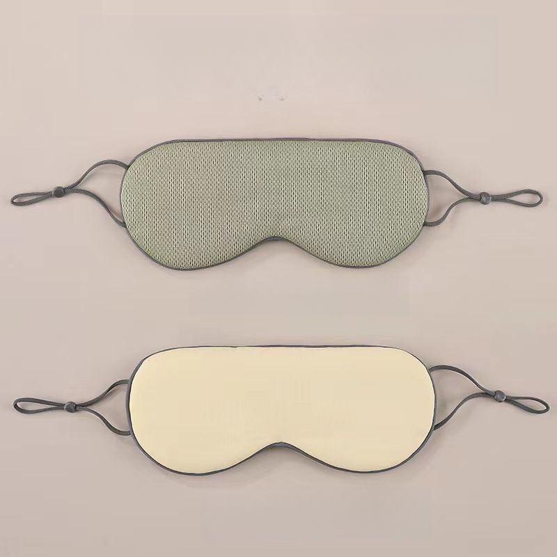 Doppelseitige Schlafmaske für Männer, Frauen, Erwachsene, Studenten, Lichtblockierung, Hilfe, nicht drückend, Müdigkeitslinderung, Kälte und_voghion.com