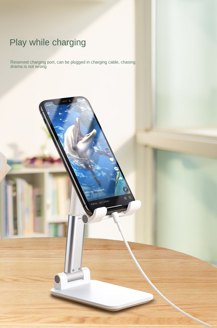 Mobile phone stand,desktop lifting,folding,multifunctional drama tracking,online class live streaming,universal mobile phone stand,internet celebrity_voghion.com