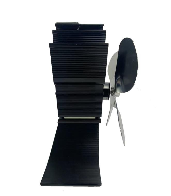 Ventilateur de cheminée classique grand format en I élégant noir Pas de bruit Pas de consommation d'énergie Sécurité et protection de l'environnement-LT3852_voghion.com
