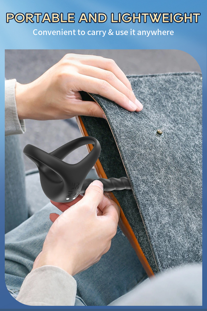 Silikon Ring Vibrator Anal Plug Erwachsene Sex Spielzeug Für Männer Verzögerung Ejakulation Männlichen Prostata-massagegerät Bluetoo_voghion.com