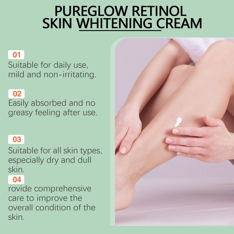 West Month Retinol Brightening Cream, Improves Skin Dullness, Brightens, Hydrates, Nourishes And Rejuvenates Skin_voghion.com