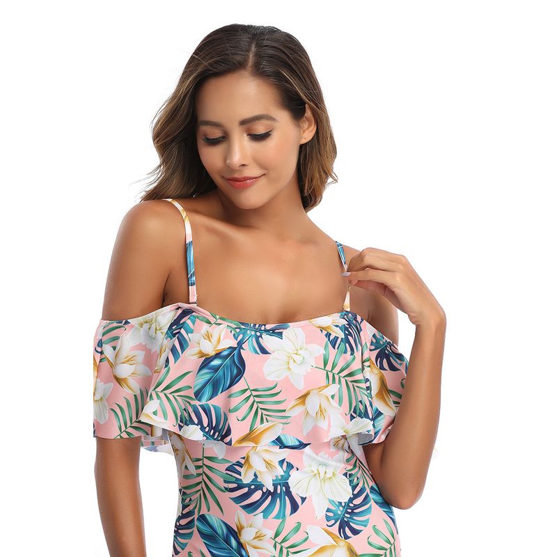 Maillots de bain une pièce conservateurs pour femmes, grande taille, multicolores, sexy_voghion.com