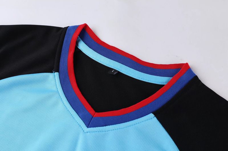 Uniforme da arbitro sponsorizzato di grandi dimensioni, traspirante e assorbe il sudore a maniche corte della squadra sportiva di basket_voghion.com