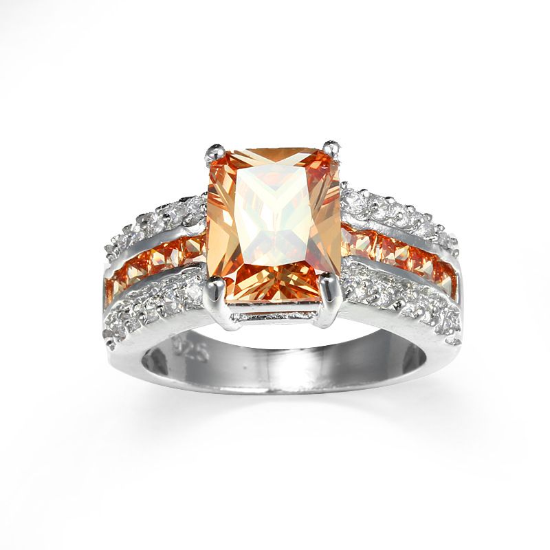 Unisex Mode Zirkon Ring Schmuck_voghion.com