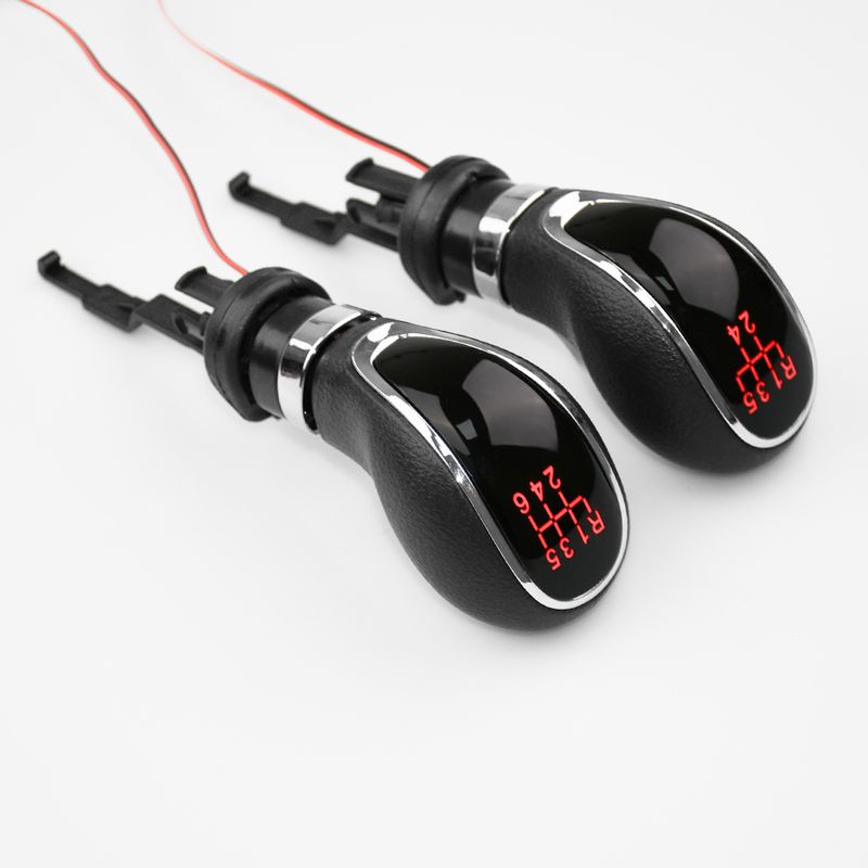 Pomello del cambio a LED per auto, manuale, 5/6 velocità, leva di ricambio per Vauxhall, Buick Ee GT/XT, Astra, 55565904_voghion.com