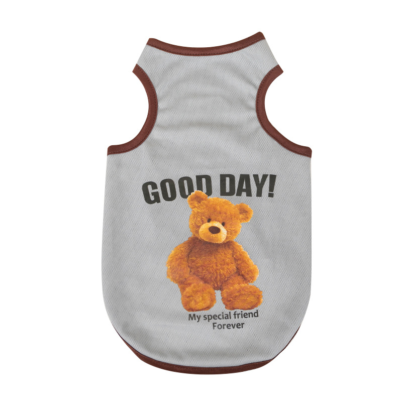 Pet Puppy Cat Summer Dog Vest Breathable Thin Corgi Clothes_voghion.com