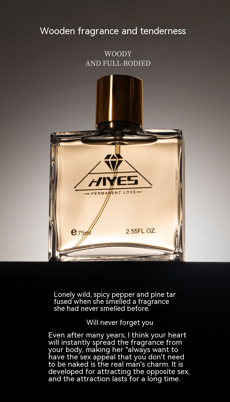 Ny parfume HIYES Wild Cowboy Herreparfume Varig Duft Let Duft Student Charm Mand Fødselsdagsgaveæske_voghion.com