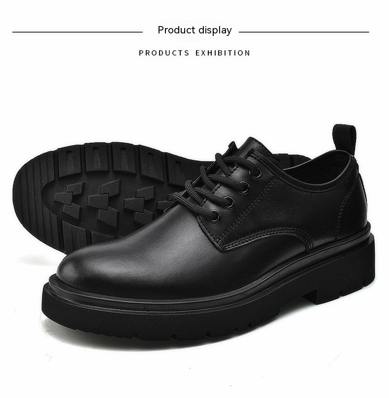 Menn Derby Oxford Patent Leather Semsket skinn Komfortabelt snøring kontorfottøy_voghion.com