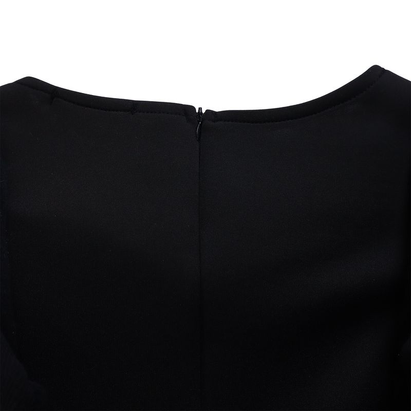 Women's Clothing fashion temperament elegant ruffled solid color hip wrapped _voghion.com