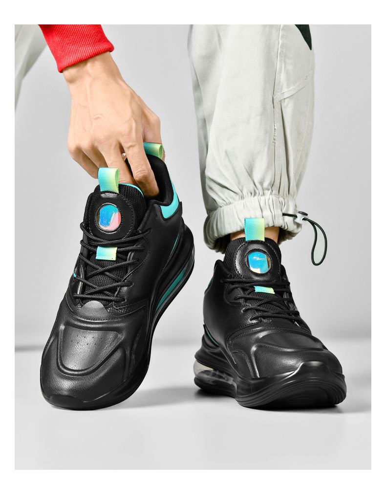 Neue Herrenschuhe für den Herbst, Sportschuhe aus Ultrafaserleder, luftgepolsterte Laufschuhe_voghion.com