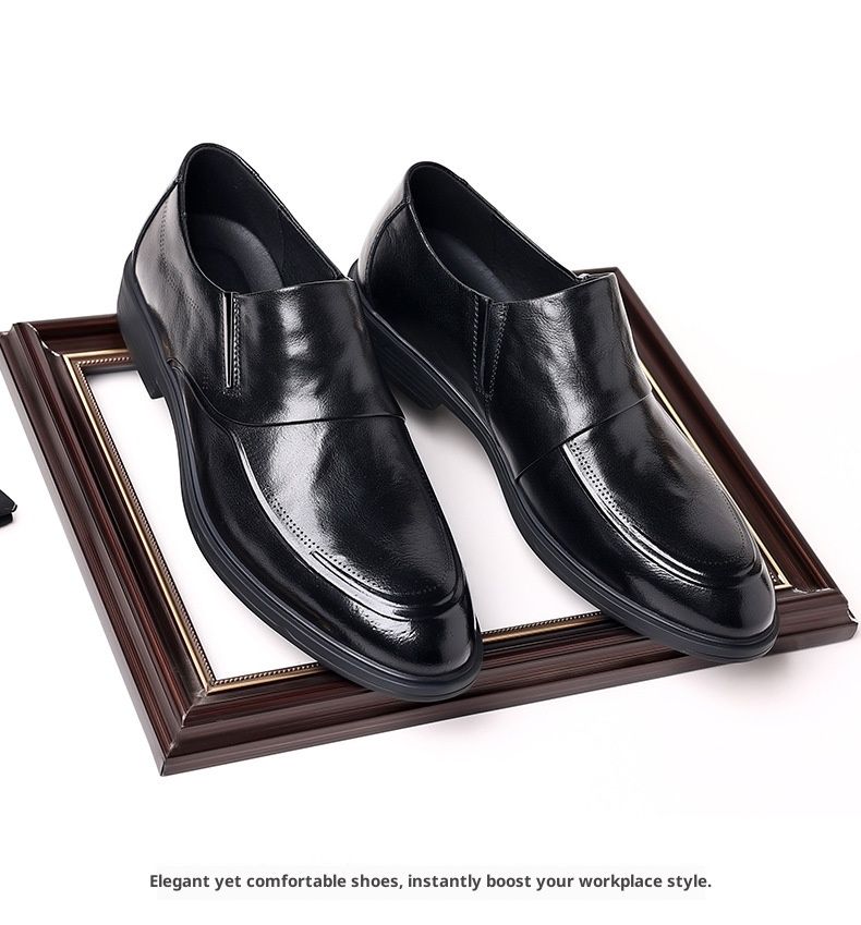 WalkPrime WalkPrime Foreign Trade Autumn New Men's British Business Casual Leather Shoes Trendy Four Seasons Pointed Toe Loafers Slip-On_voghion.com
