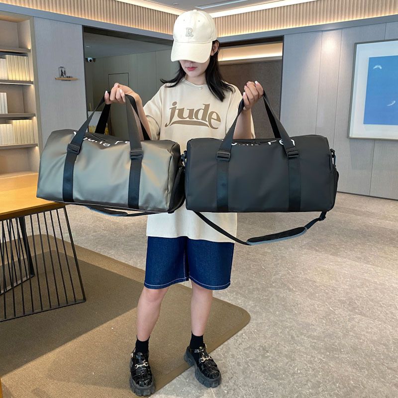 Fashionable new travel handbag, luggage bag, travel storage bag, shoulder bag, women's waterproof storage bag_voghion.com