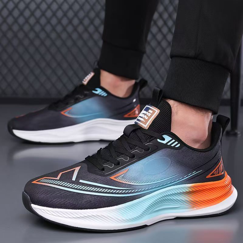2025 Summer New Men's Breathable Refreshing Mesh Comfortable Running Sports Shoes Lightweight Non-Slip_voghion.com